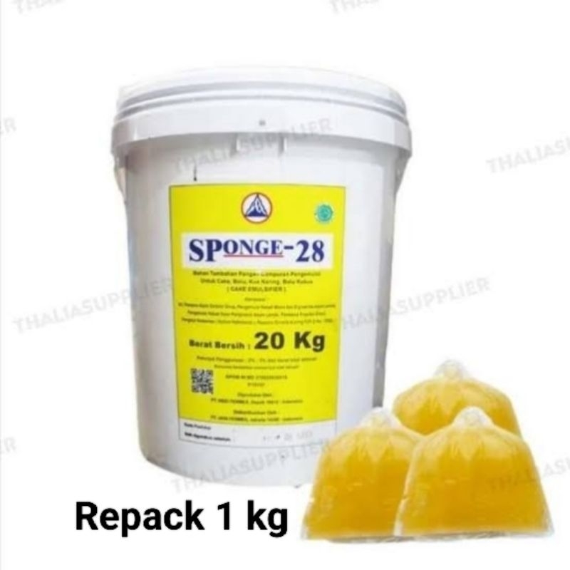 

SP Sponge 28 1 kg pengembang pelembut kue
