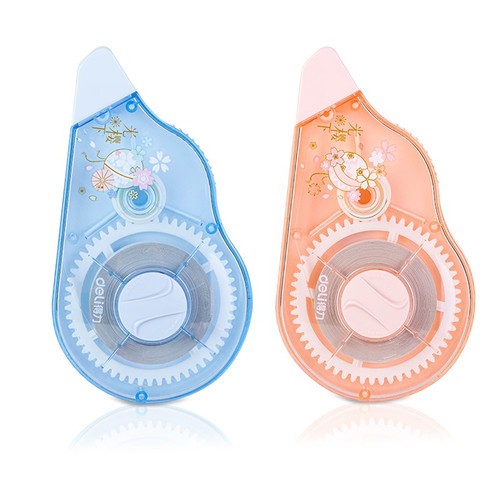 

Deli School Correction Tape / Tip Ex Kertas 30 20 Meter Desain Lucu Bunga Sakura 7154X