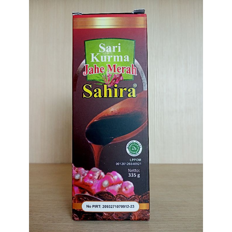 

Sahira Sari Kurma Jahe Merah