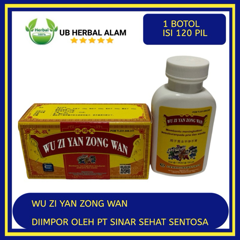 Wu zi yan zong wan - meningkatkan kesuburan pria dan wanita
