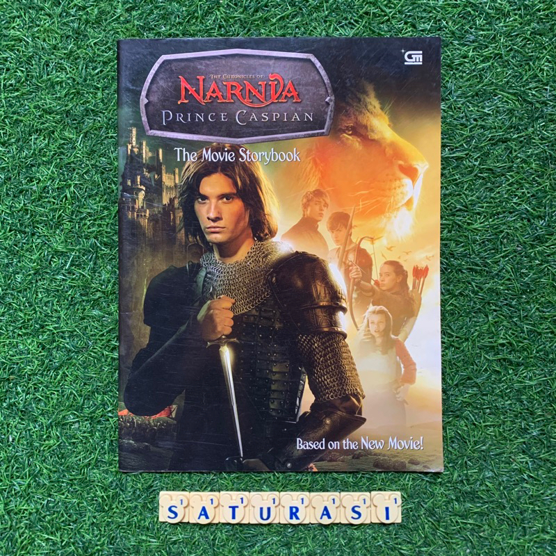 (Saturasi Preloved) The Chronicle of Narnia Prince Caspian The Movie Storybook - Buku Cerita Anak