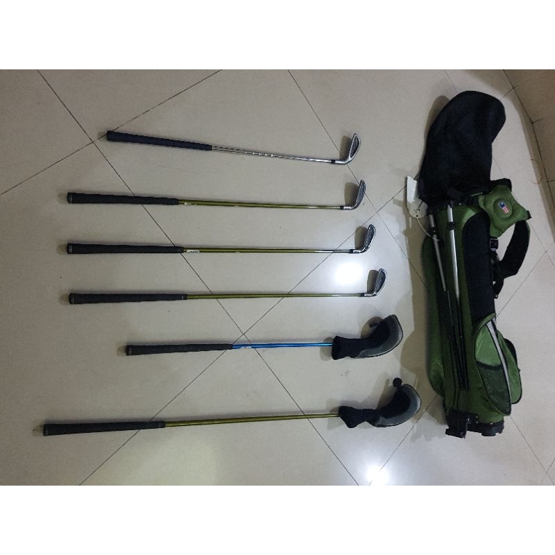 Set STICK GOLF Junior SECOND & Tas