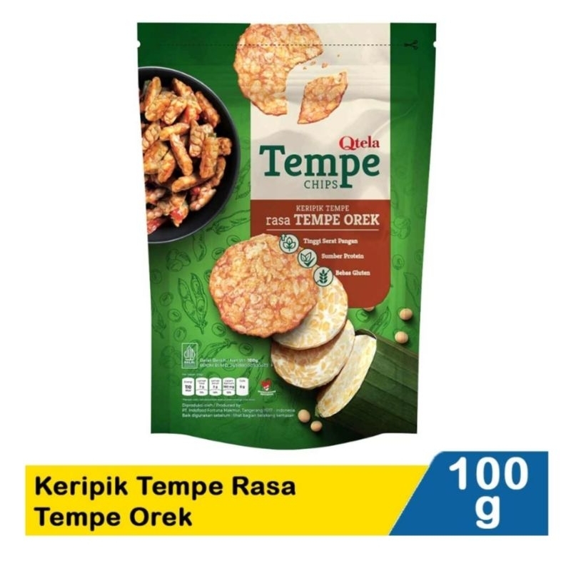 

Keripik Tempe Qtela Rasa Tempe Orek