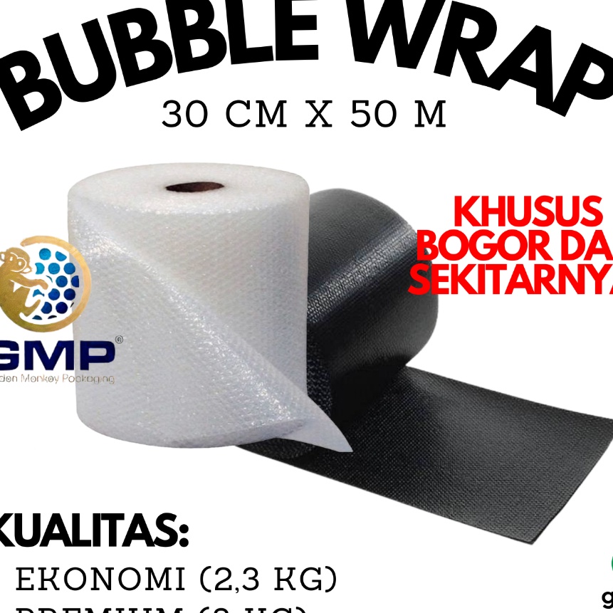 

FG2 Bubble Wrap Premium 3 CM x 5 METER Tebal Kuat