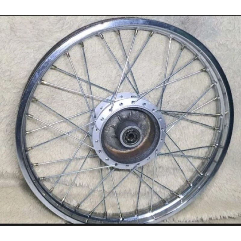 set velg bagian belakang suzuki A100 ukuran velg atau rim 160x18 original
