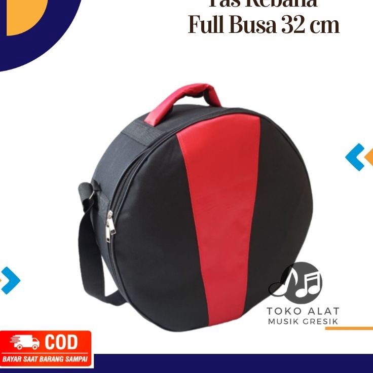 Paket Terbatas  Tas Rebana Hadroh Besar Ukuran 32 cm Full busa Rebana Berkualitas