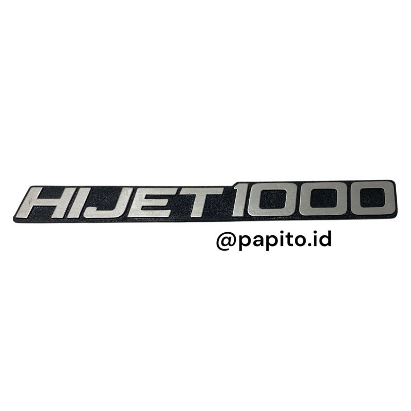 emblem tulisan HIJET1000 original