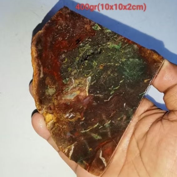 batu pancawarna Garut tembaga (557)