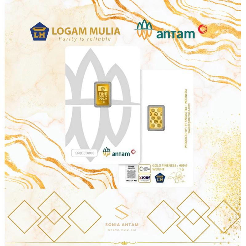 Antam 1 gram