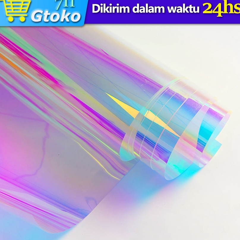 

Sedang Laris 2 Lembar Flower Wrapping Paper Hologram Cellophane Kertas Buket Transparan Ukuran 55x55 cm