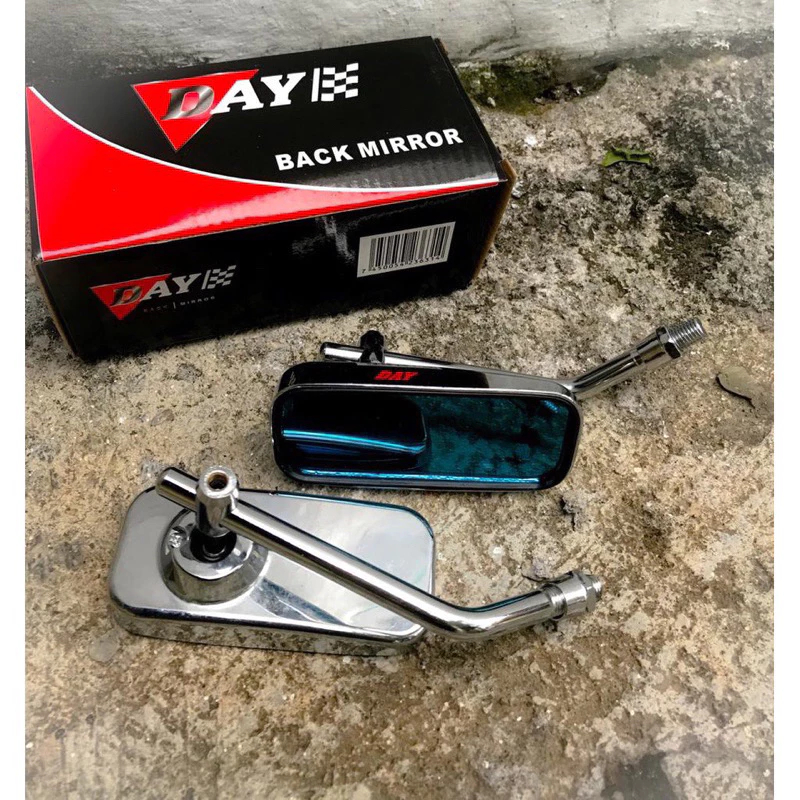 spion kotak kaca biru dan putih spion day spion kotak cb