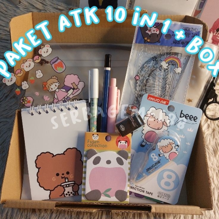 

Sedang Promo serbagemes88 SET ALAT TULIS 1 IN 1 LENGKAP STATIONERY UNTUK HADIAH HAMPERS KADO GIFT PAKET ALAT TULIS ALAT TULIS PAKET SEKOLAH STATIONERY SET AESTHETIC