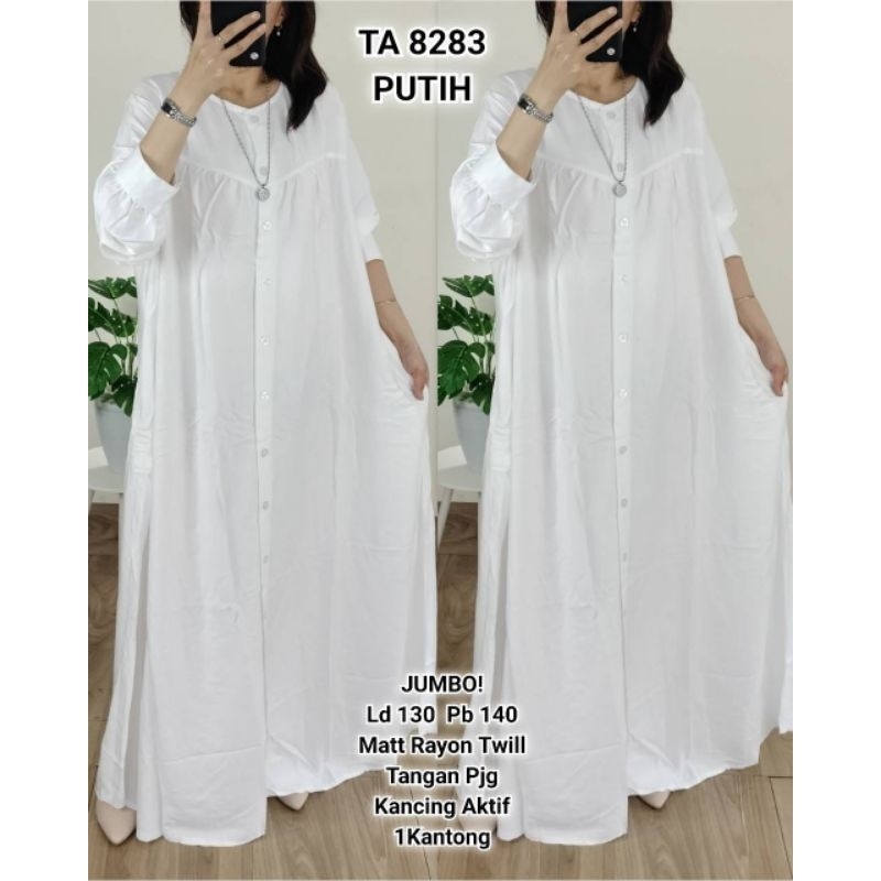 8283 Maxi Dress Jumbo Rayon Twill Ld 130