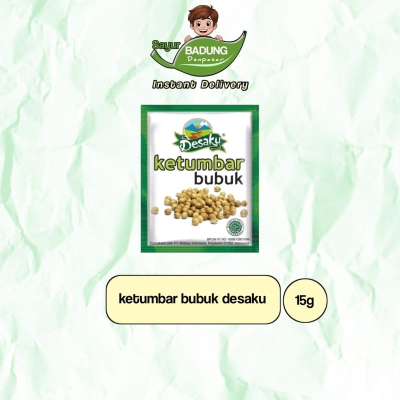 

Ketumbar Bubuk desaku 15gr _ Instan Badung