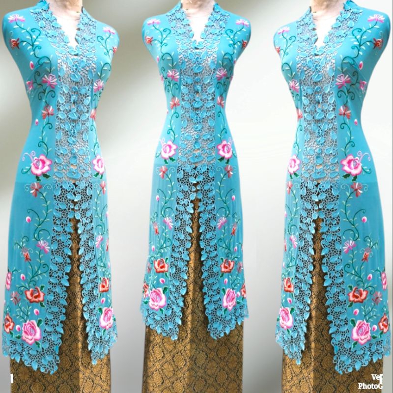 Bahan Kebaya Bordir Suji Khas Bukittinggi