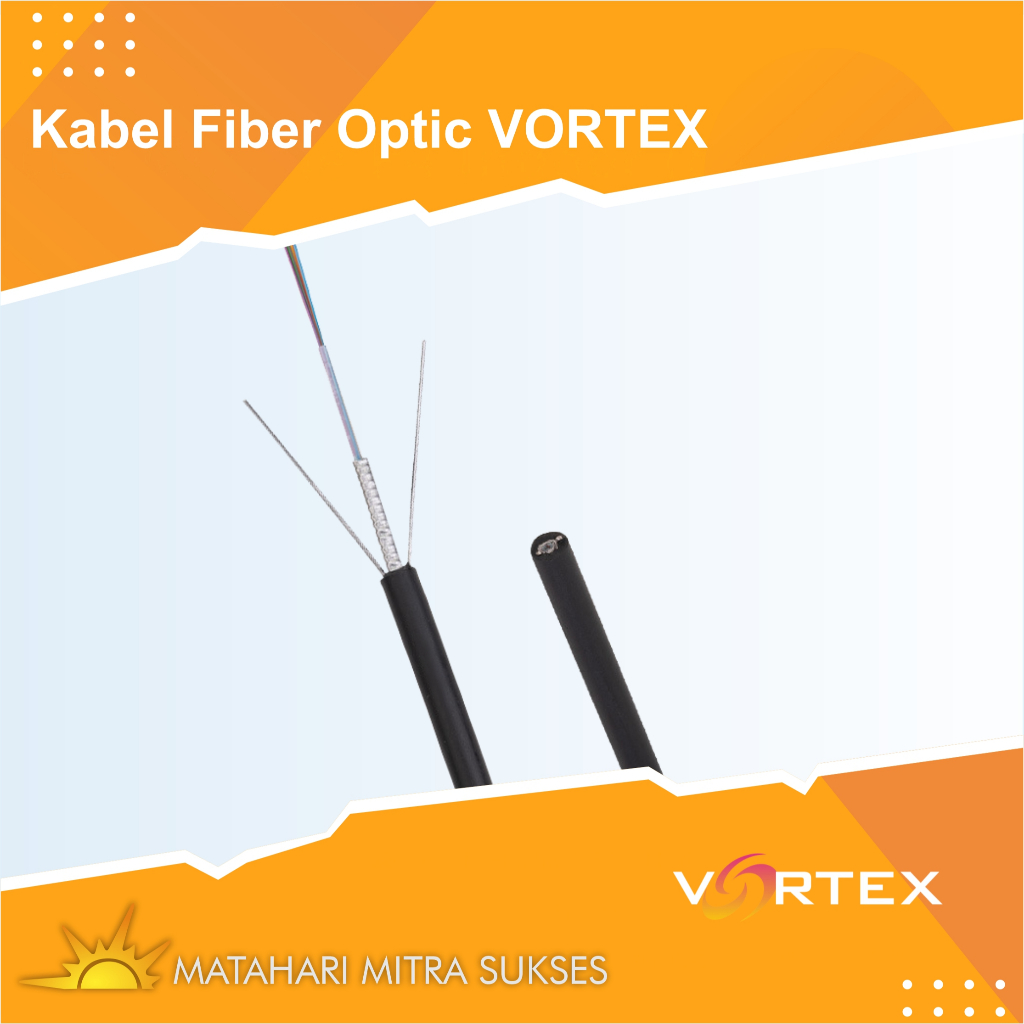 Kabel Fiber Optik (FO) Multimode 8 Core OM2 Optical Fiber VORTEX