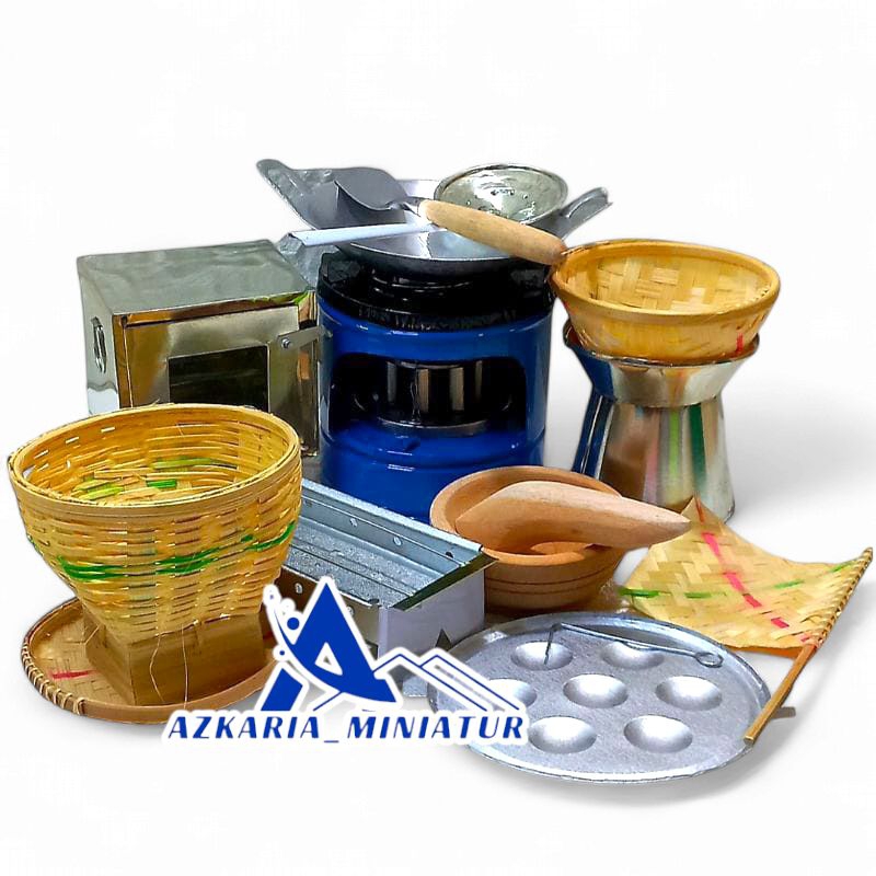 Set Mainan Masak Masakan Anak Miniatur Kompor Mini Terbaru