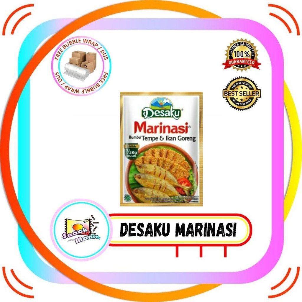 

DESAKU Marinasi Bumbu Tempe & Ikan Goreng 15 gr