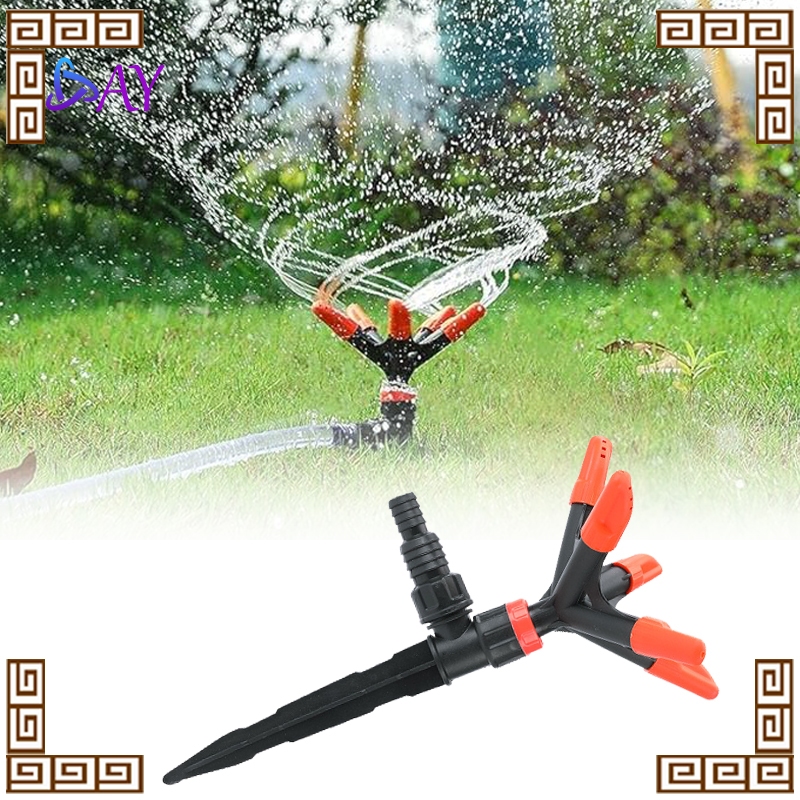 Penyiram Tanaman Otomatis Alat Penyiram Tanaman Otomatis Taman Rotasi 360 Sprinkler Splinker Penyira