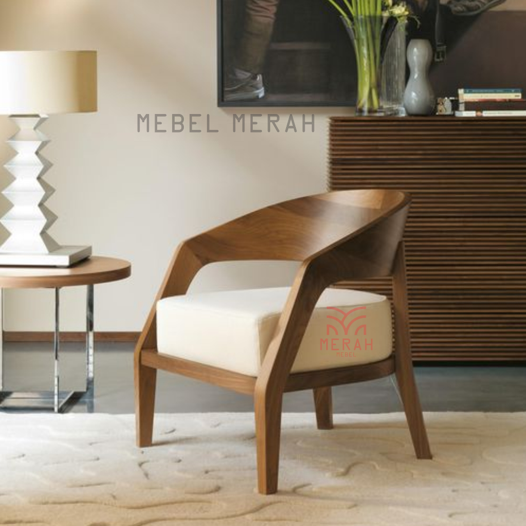 Kursi Kayu Jati - Sofa Kayu Jati - Sofa Tamu - Kursi Keluarga - Mebel Merah