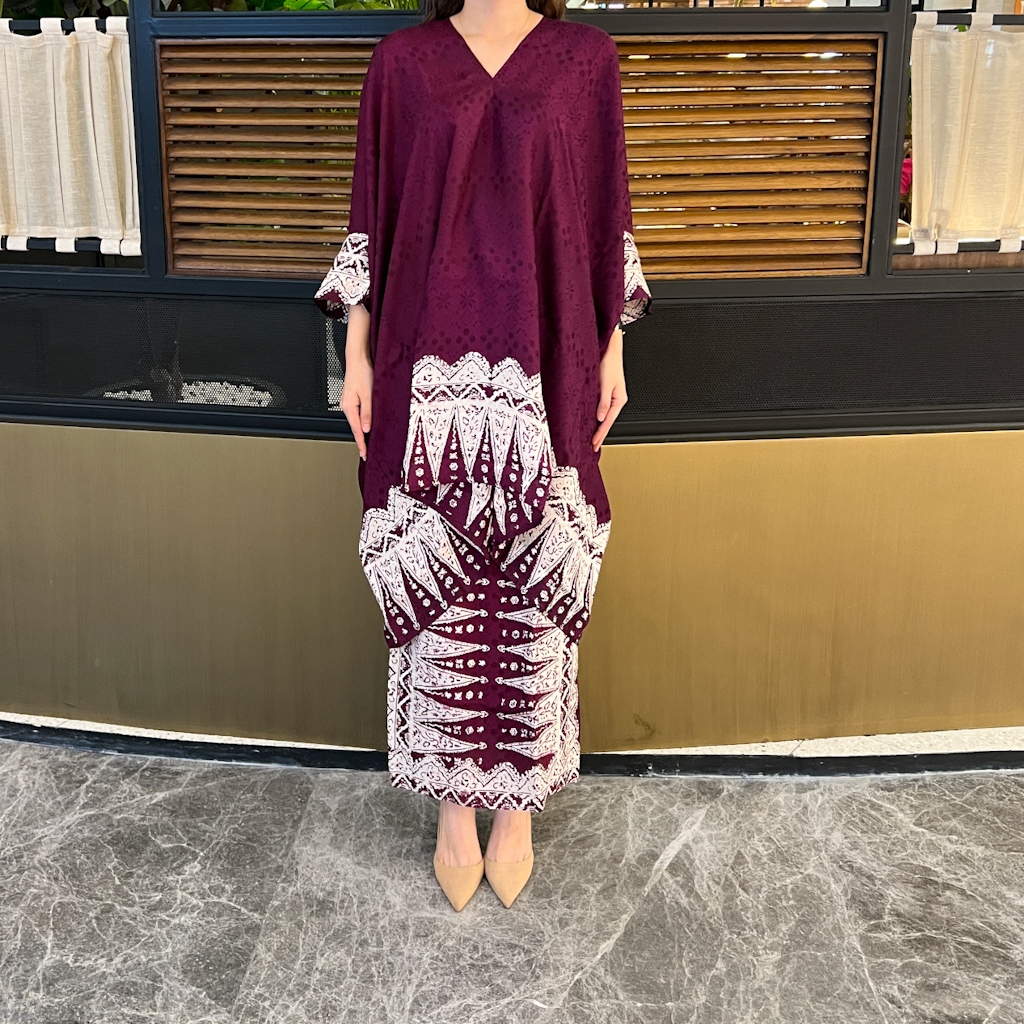 Lausboutique-Set Tunik Aruna-Aruna Motif Jupri