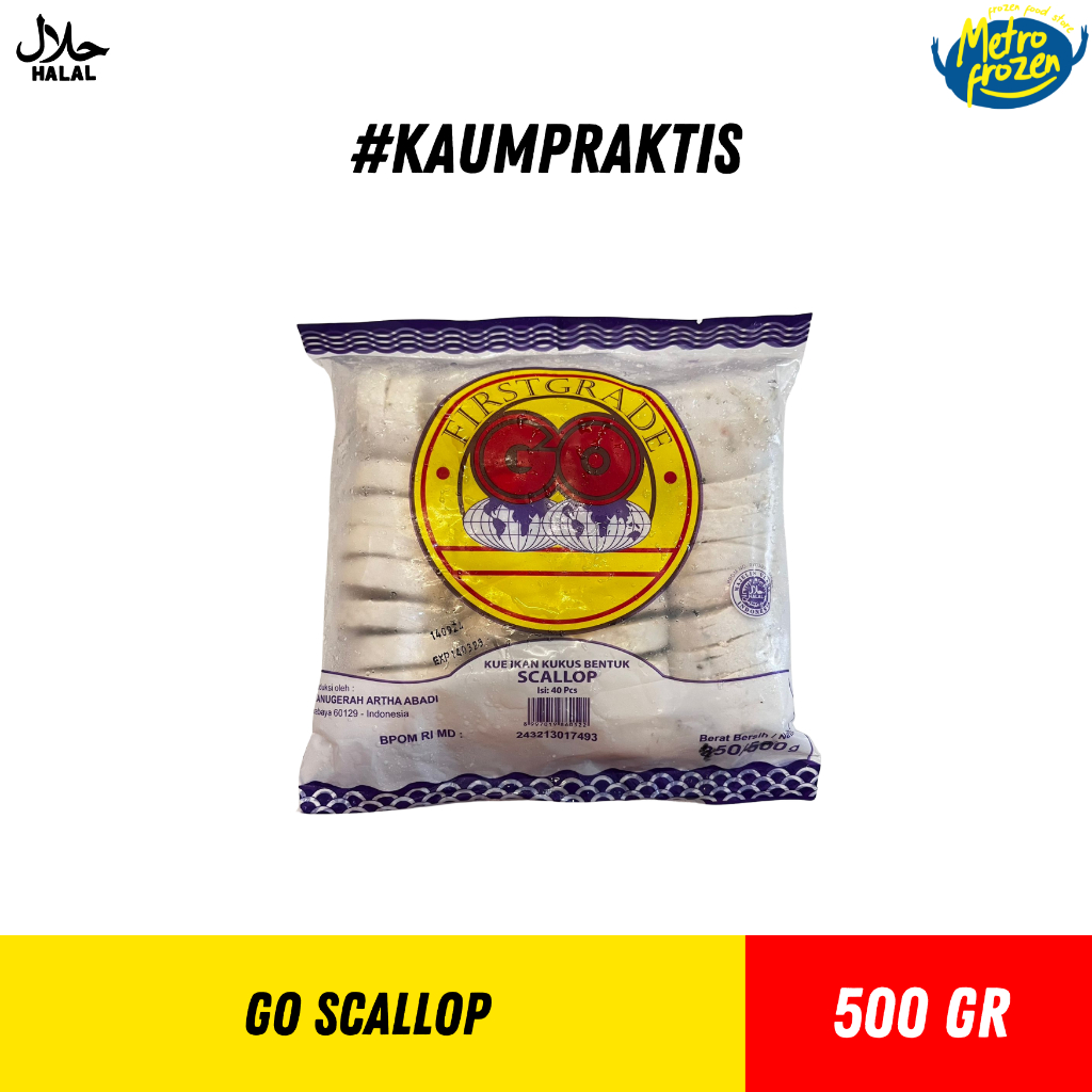 

GO Scallop 500gr