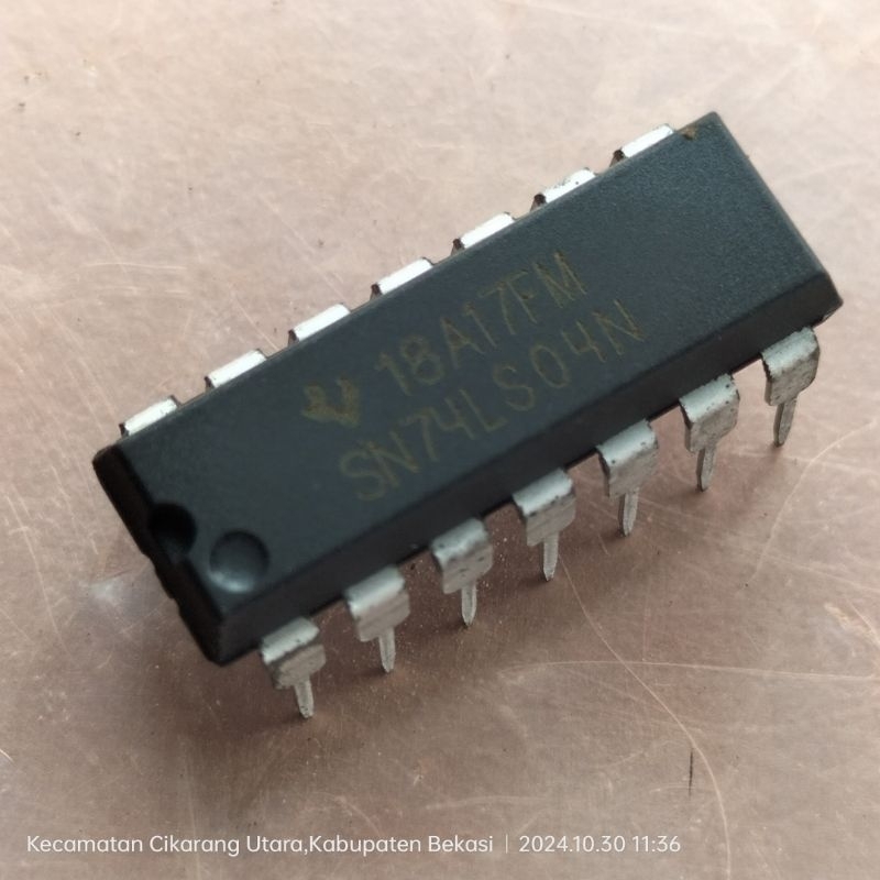 SN74LS04N DIP 14 PIN IC 74LS04 7404