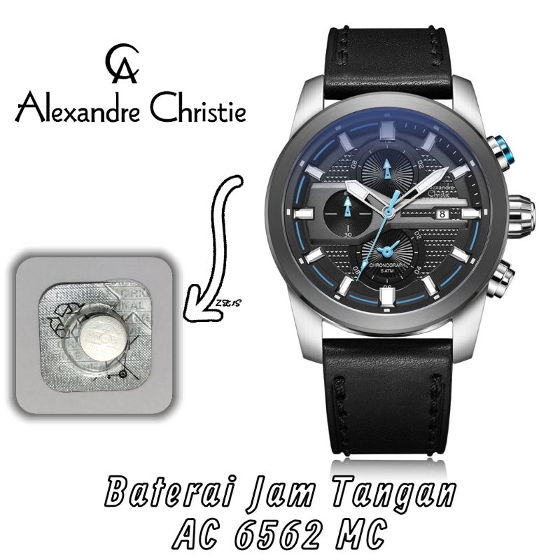 Baterai Jam Tangan Original Alexandre Christie AC 6562 MC