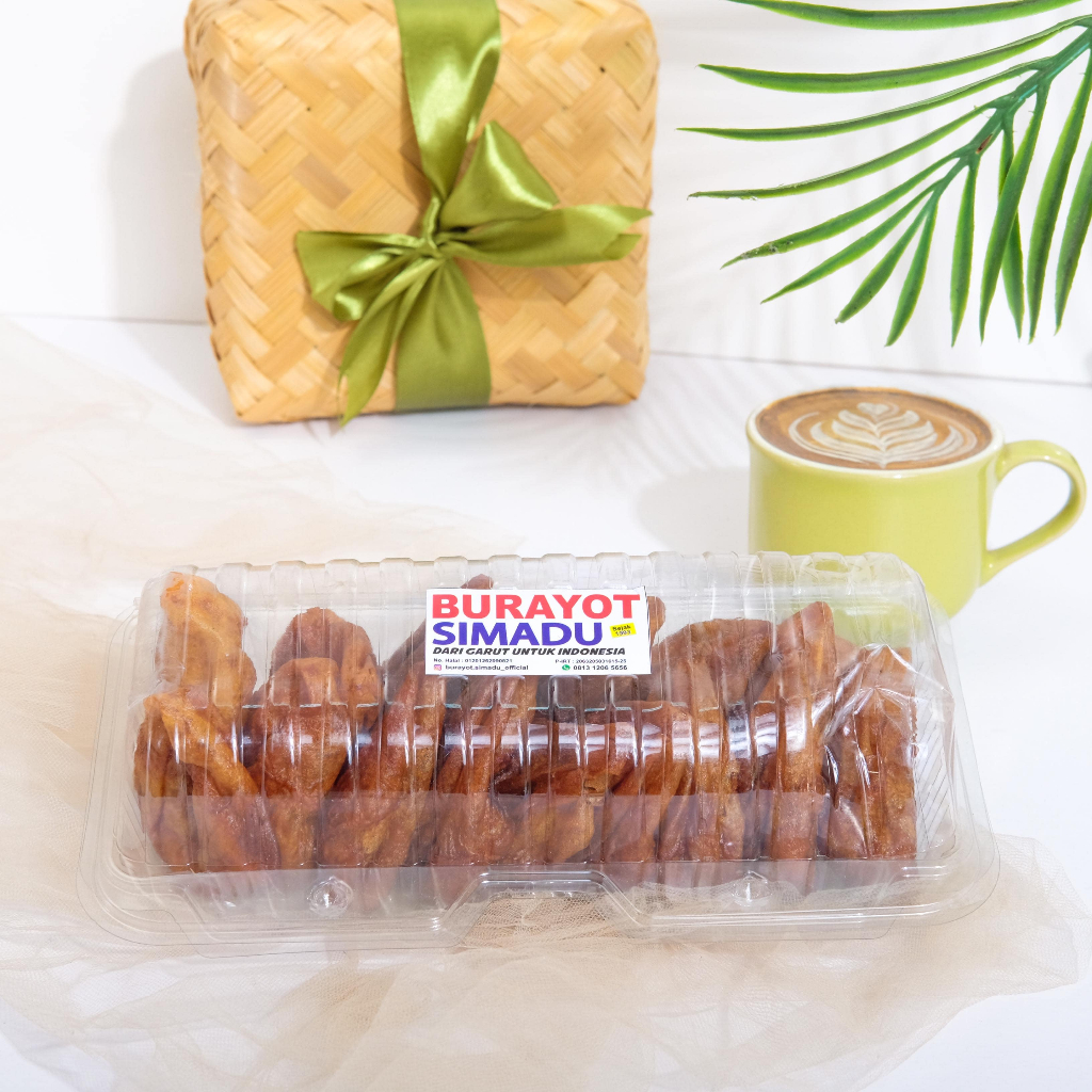 

Jajanan Burayotsimadu gula Aren 17pcs rasa aman dan menyehatkan Manis lembut