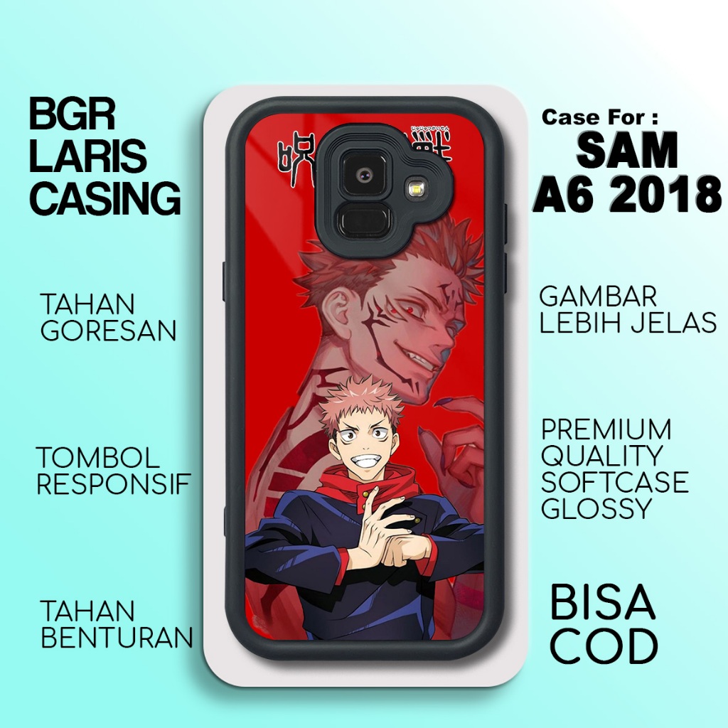 Casing Samsung A6 2018 Terbaru Jujutsu Hardcase Softcase Glossy Case Samsung A6 2018 Terlaris