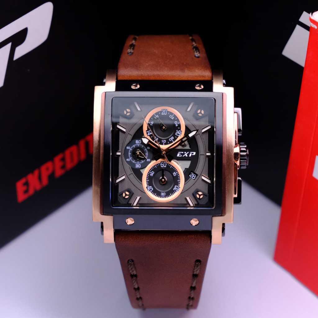 Promo Expedition Pria/Jam Tangan Pria Expedition Garansi/Expedition Trendy/Expedition Murah E6731