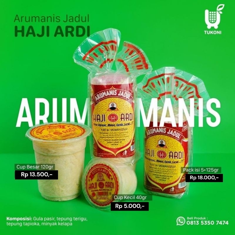 

Arum Manis Jadul Haji Ardi Yuktukoni Jogja