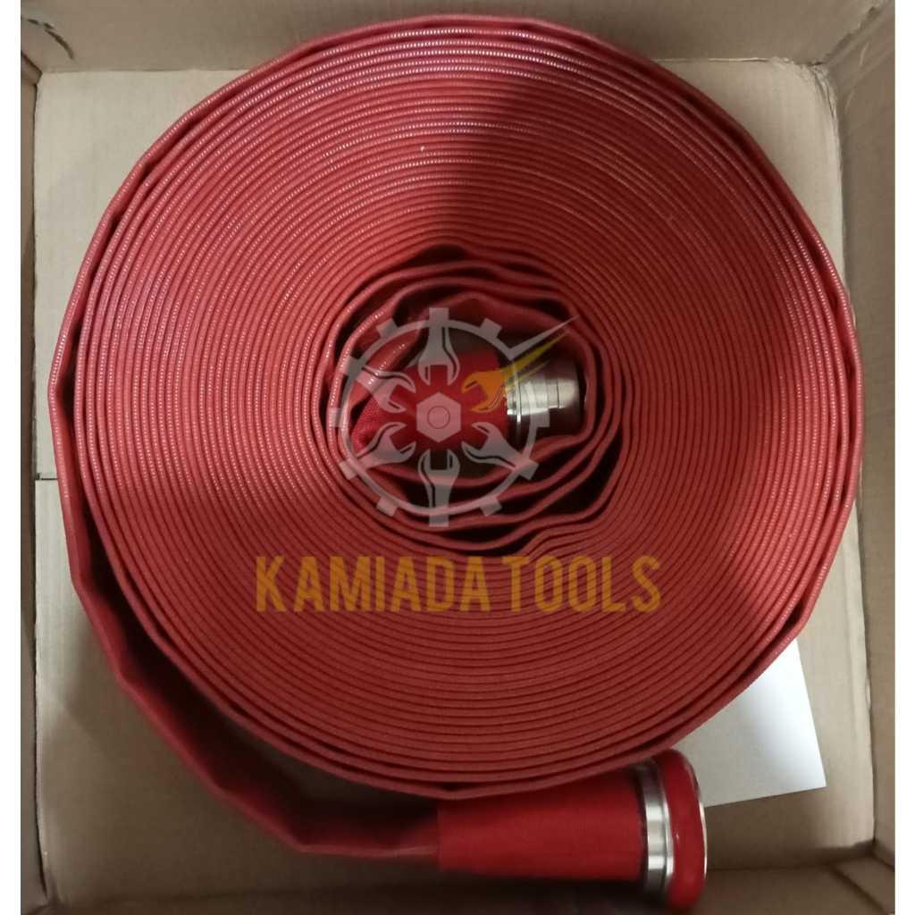 Selang Pemadam Rubber/Selang Hydrant Full Rubber/Selang Pemadam High Pressure 2" x 30M