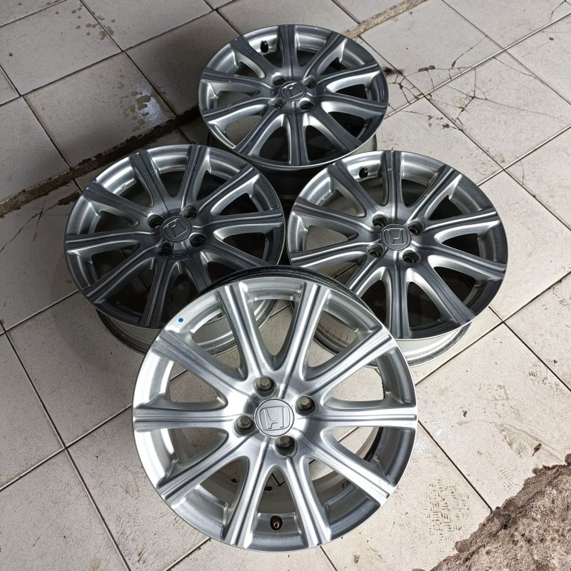 Velg Mobil Bekas Oem HONDA JAZZ RS P10 Ring 16 Lebar 6 pcd 4x100 Et53