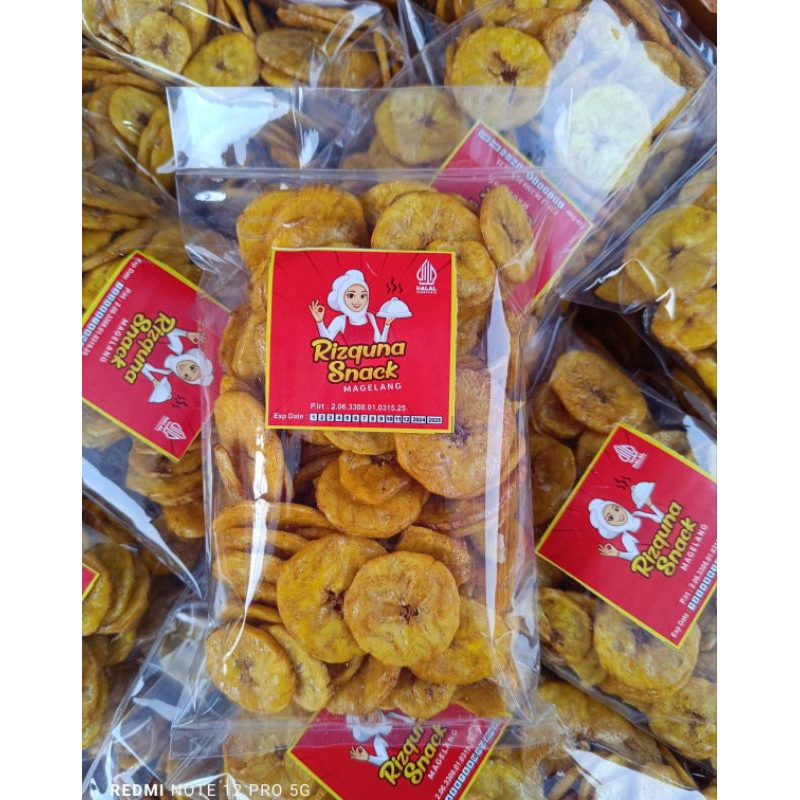 

keripik pisang koin manis khas Magelang