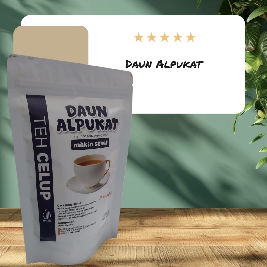 

Teh Celup Daun Alpukat Maulidah Hangat sepanjang Hari