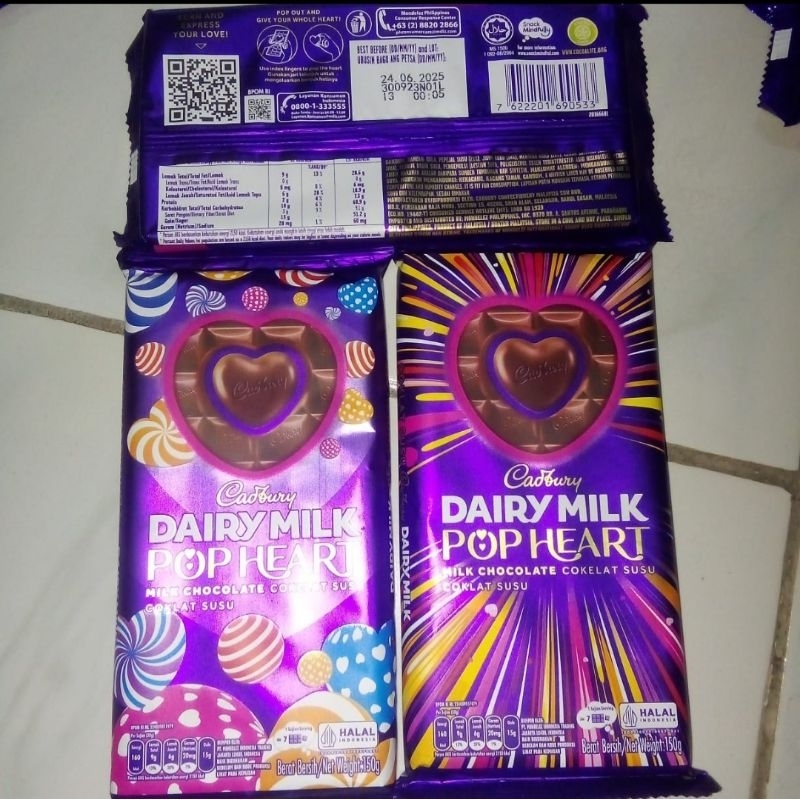 

coklat cadburry dairy pop heart | coklat murah | coklat harga grosir