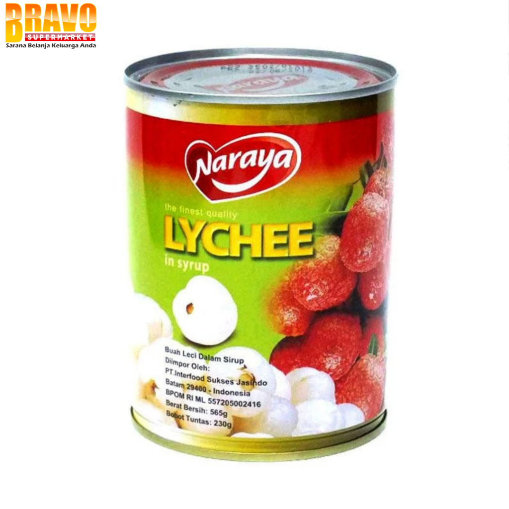 

Naraya Lychee,Longan & Rambutan Nanas 565GR