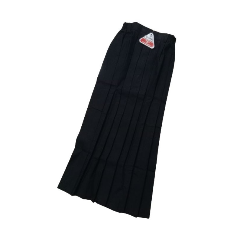 COD ROK HITAM REMPEL PANJANG BAWAHAN SERAGAM ANAK SEKOLAH SD/MI PEREMPUAN