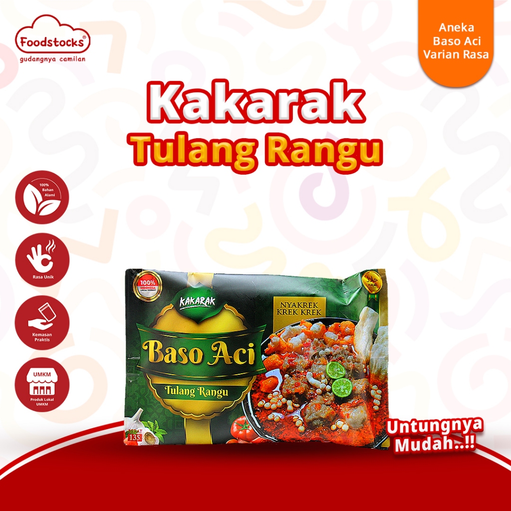 

Baso Aci Special Tulang Rangu Kakarak