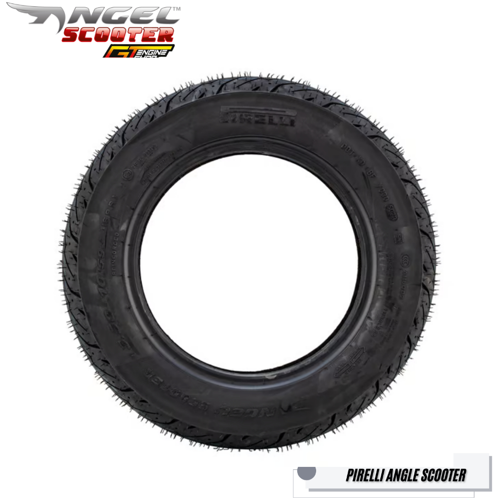 BAN PIRELLI ANGEL SCOOTER 120/70-10 BAN VESPA RING 10 PIRELLI ANGEL SCOOTER UKURAN 120 70 10