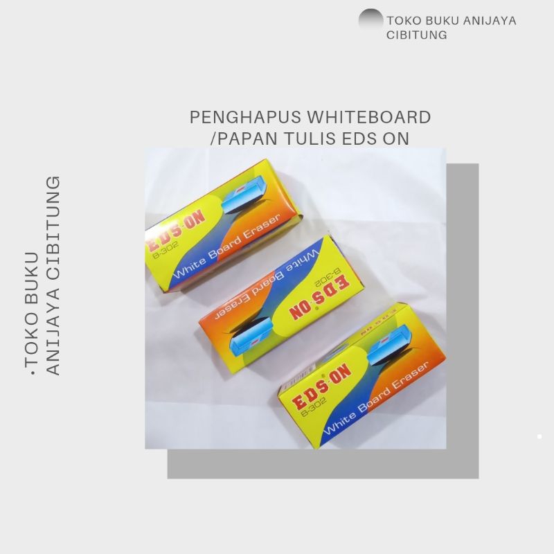 

PENGHAPUS WHITEBOARD/ PAPAN TULIS EDS ON