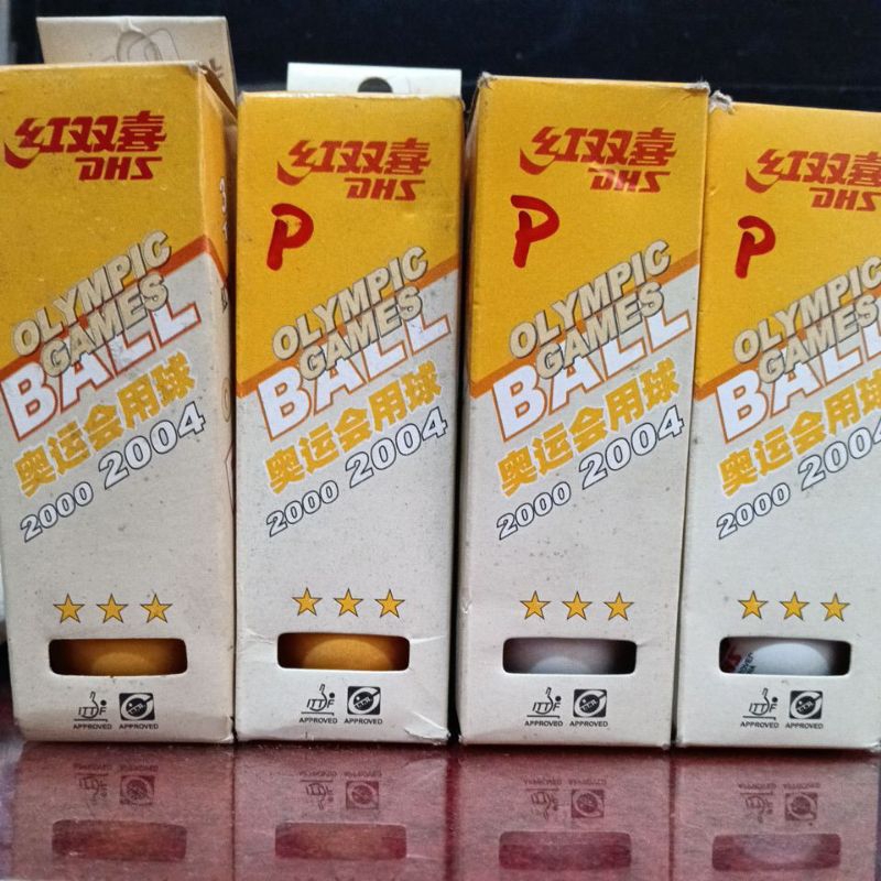 Bola Pingpong Merek DHS bintang 3