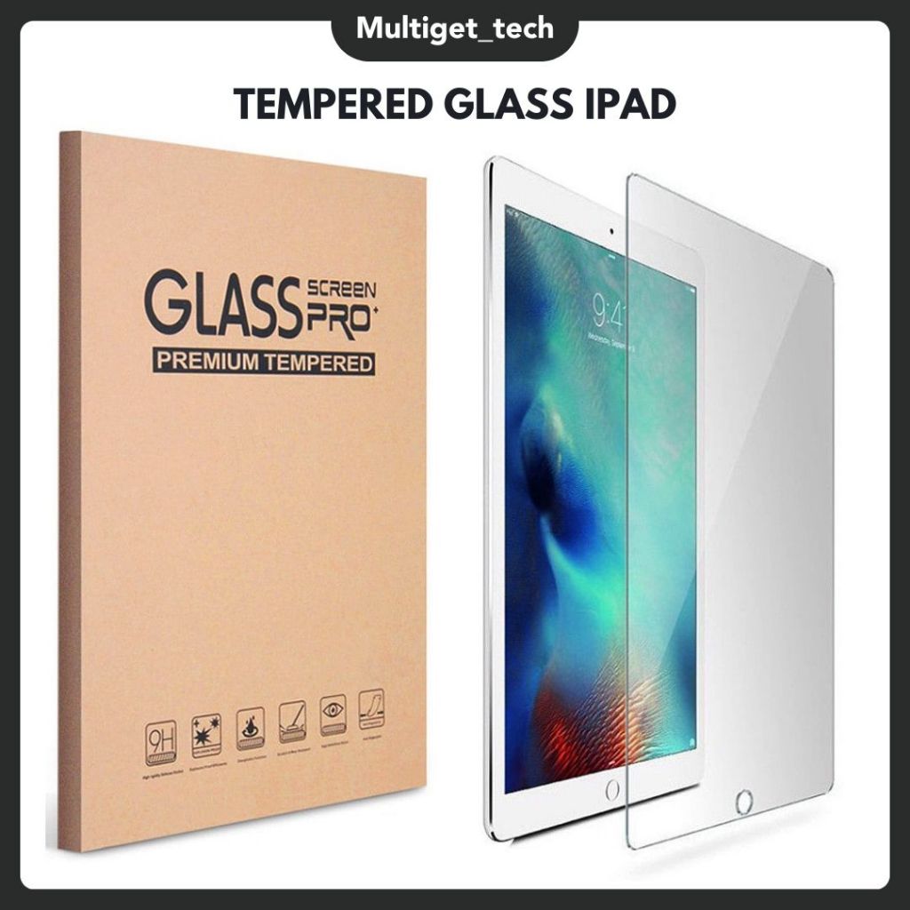 Tempered Glass Protector Screen Guard iPad Gen 5/6/7/8/9/10 Pro11 Air1 Air2 Air4 Air5 Mini6 Anti Gor