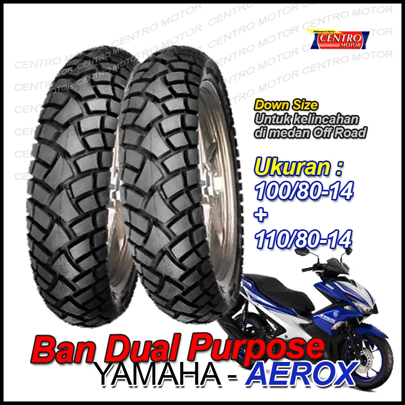 Swallow SB117 ban AEROX Dual purpose ring 14.Lincah di segala medan