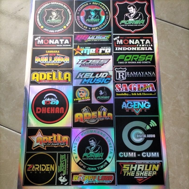 

STIKER ORKES DANGDUT | STIKER PACK | STIKER 1 LEMBAR UKURAN 31cmx47cm