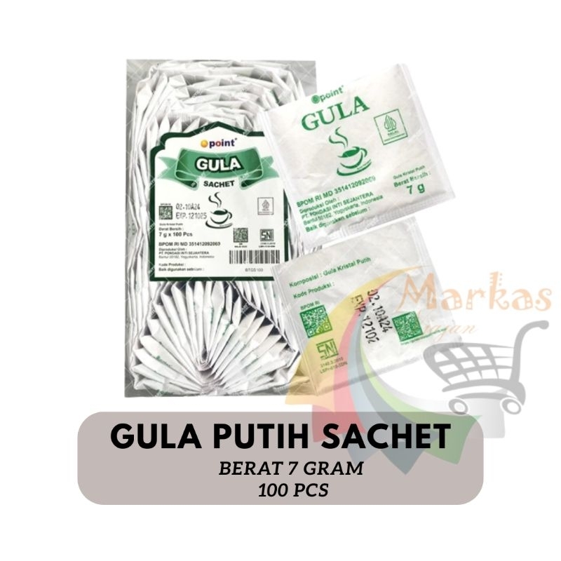 

Gula Sachet 7 Gram Isi 100 pcs Cocok Untuk Cafe Hotel Restaurant