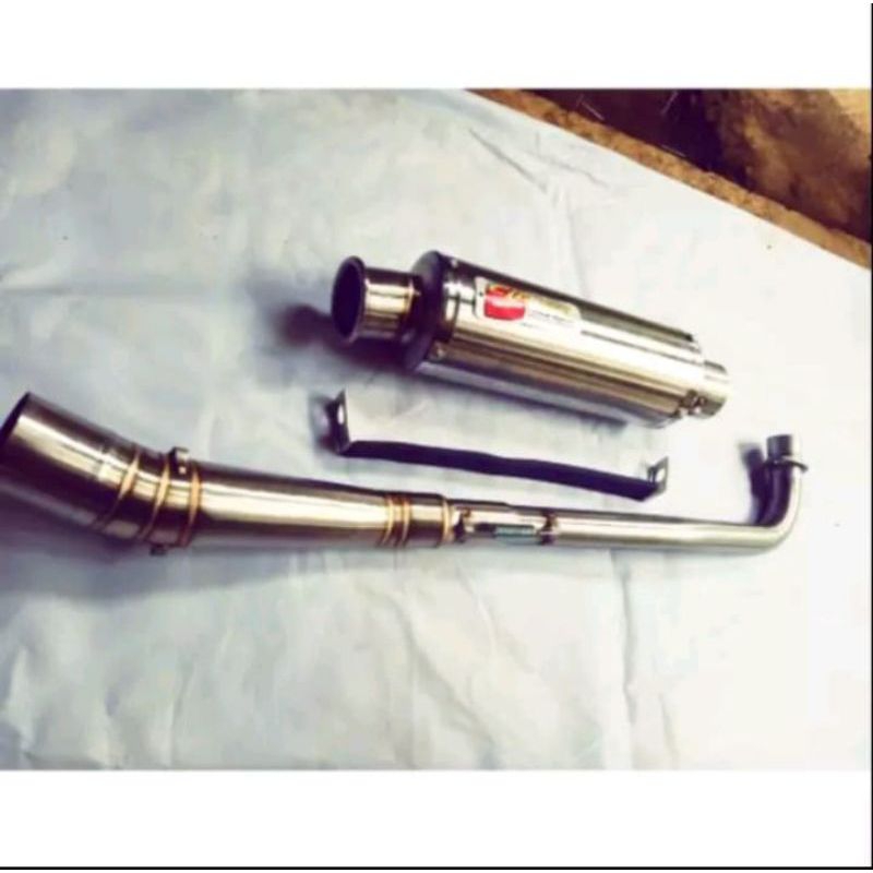 knalpot racing cld bulat pnp Jupiter vega astrea Grand shogun smash supra x karisma