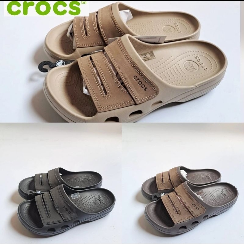 Nama : Sandal Crocs yukon mesa slide 2 man / crocs yukon mesa slide2 / sandal pria Crocs yukon