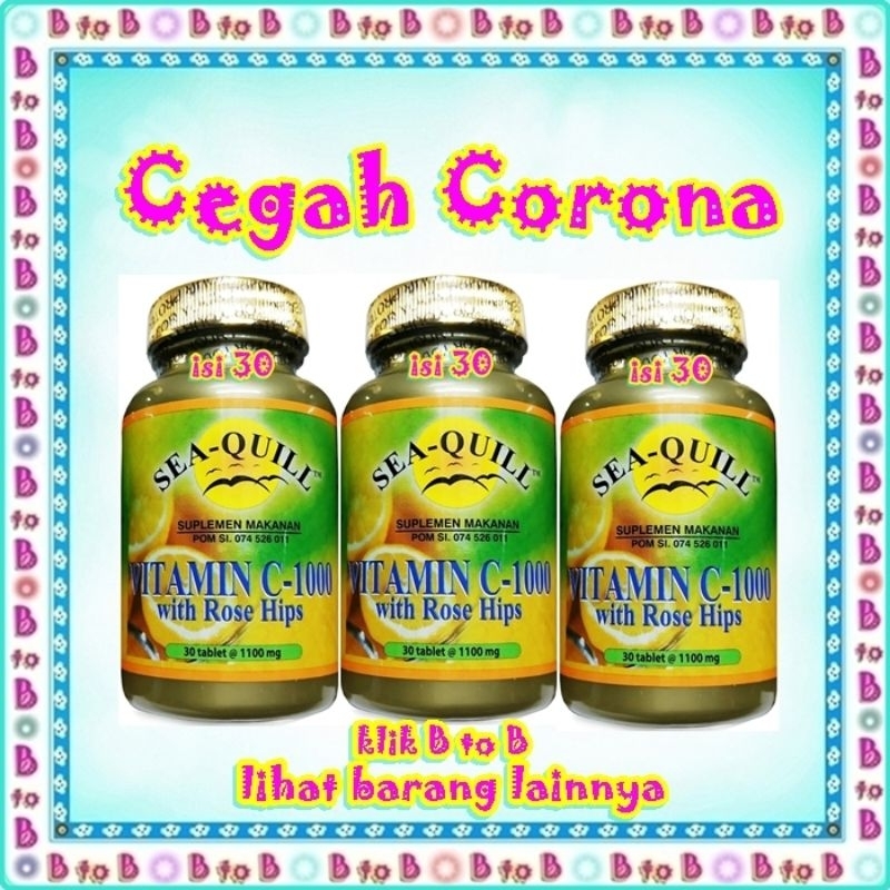 Sea Quill Vitamin C 1000 - Sea Quill Vit C 1000 30&50